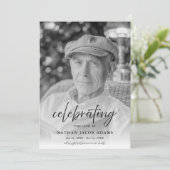 Foto Memorial Funeral Order of Service Goedkoop Programma (Staand voorkant)