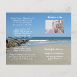 Foto Memorial Funeral Order of Service Programme