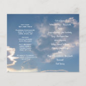 Foto Memorial Funeral Order of Service Programme (Achterkant)