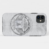 Foto Memorial in Loving Memory Case-Mate iPhone Case (Achterkant (horizontaal))