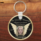 Foto Memorial in Loving Memory Sleutelhanger (Voorkant)