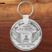 Foto Memorial in Loving Memory Sleutelhanger (Voorkant)