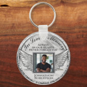 Foto Memorial in Loving Memory Sleutelhanger (Voorkant)