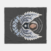 Foto Memorial Keepomwille Fleece Deken (Voorkant (Horizontaal))