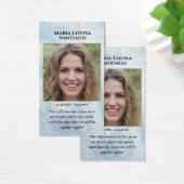 Foto Memorial Keepomwille Visitekaartje (Bureau)