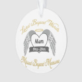 Foto Memorial Keepsake - gepersonaliseerde kerst Ornament (voorkant)