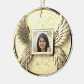 Foto Memorial Keramisch Ornament (Links)