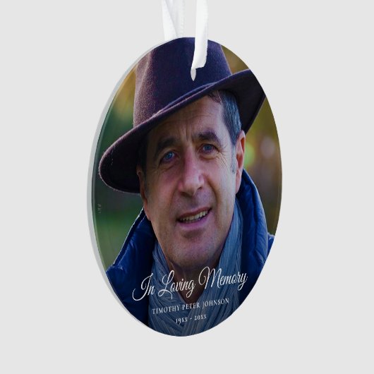 Foto Memorial of Funeral Tribute Keepomwille Ornament (voorkant)