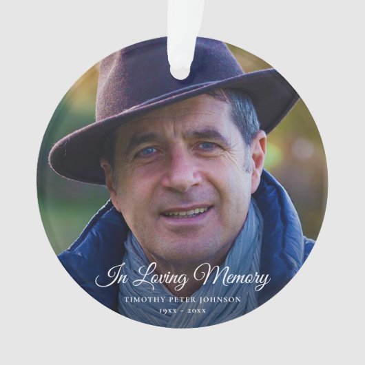 Foto Memorial of Funeral Tribute Keepomwille Ornament (voorkant)