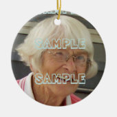 Foto Memorial Ornament (Voorkant)