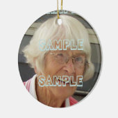 Foto Memorial Ornament (Links)