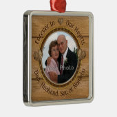 Foto Memorial Ornamenten for Dad, Husband, Son (Rechts)