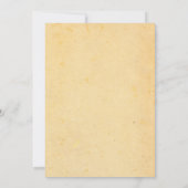 Foto Memorial Service of Funeral Invitations Kaart (Achterkant)