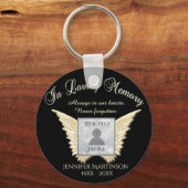 Foto Memorial Sleutelhanger (Achterkant)