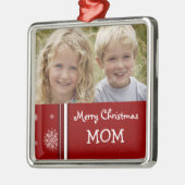 Foto Merry Kerstmis Mam Ornament (Links)