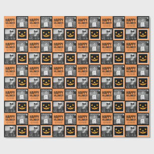 Foto met de Gelukkige Groet van de Douane van de Cadeaupapier