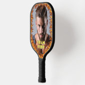 Foto met Fire Pickleball Paddle (Links)