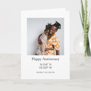 Foto met GPS-coördinaten Gepersonaliseerd Kaart