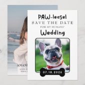 Foto: Mijn mensen gaan trouwen Save The Date (Voorkant / Achterkant)