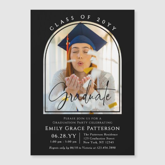 Foto Modern Arch Afstuderen Script Afstudeerfeest (Voorkant)