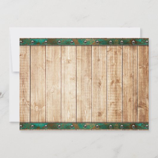 Foto Modern Chic Waterverf wijngaardlandschap Save The Date (Achterkant)