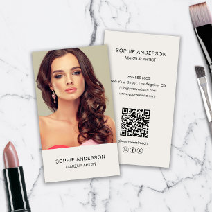 Foto Modern Makeup Artist Visitekaartje