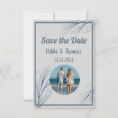 Foto Modern Wedding Elegant Save the Date (Voorkant)