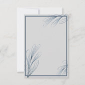 Foto Modern Wedding Elegant Save the Date (Achterkant)