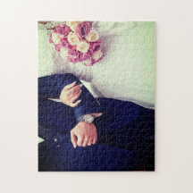 Foto Moderne Pas getrouwd Chic Wedding Couple