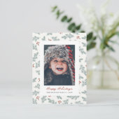 Foto Moderne vakantie Briefkaart (Staand voorkant)