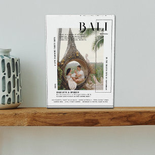 Foto-momentopname   Modern Print Travel Keepsake Fotoblokken