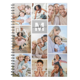 Foto Monogram Afbeelding Notitieboek