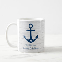 Foto Monogram Beach House Anchor Family Koffiemok