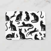  foto & naam Pet Sitter Visitekaartje (Achterkant)