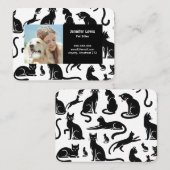  foto & naam Pet Sitter Visitekaartje (Voorkant / Achterkant)