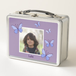 Foto Naam Violet & Blue Butterfly Flutter