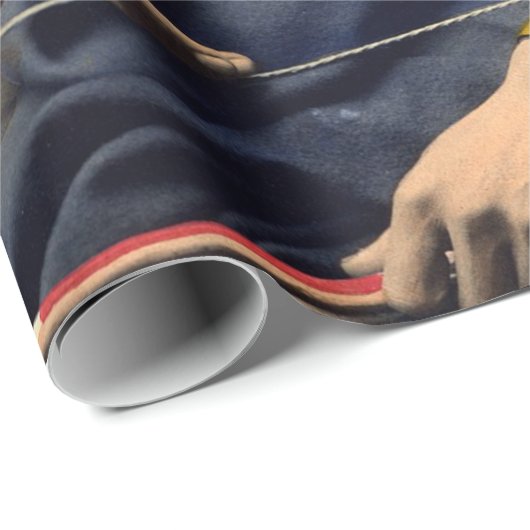 Foto Native American Lakota Indian Chief Cadeaupapier (Rol Hoek)