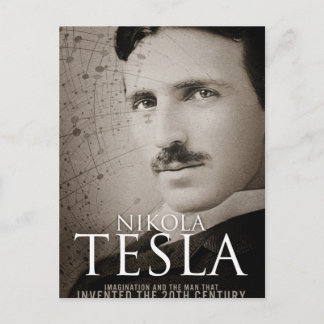 foto  Nikola Tesla Briefkaart
