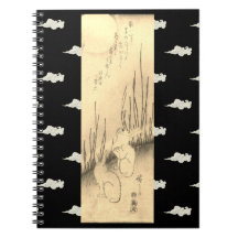 Foto Notitieboek (80 pagina's B&W) TWEE KONIJNTJES