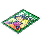 Foto Notitieboek Keep Green (Linkerzijde)