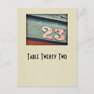 Foto nummer 23-tabelkaart briefkaart
