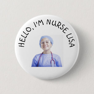 Foto: Nurse I.D. Ronde Button 5,7 Cm