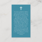 Foto Ocean Beach Memorial Prayer Kaart Contactkaartje (Achterkant)