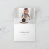 Foto Onederful Avocado 1e Verjaardag Dankuwkaart (Binnen)