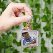  foto Ons eerste vaderdag Sleutelhanger (Hand)