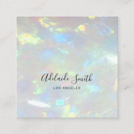 foto opal vierkante visitekaartje