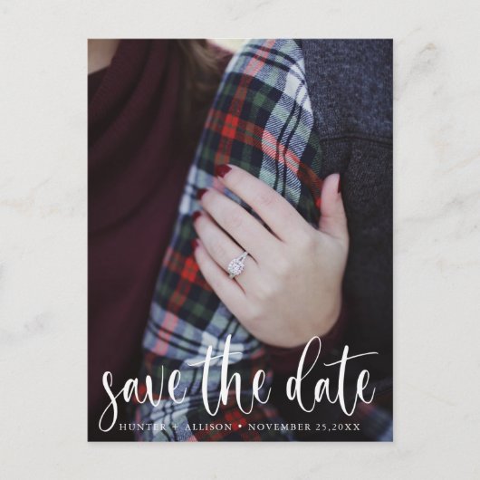 Foto Opslaan Datum Kaart (Voorkant)