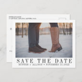 Foto Opslaan Datum Kaart (Voorkant / Achterkant)