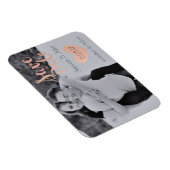 Foto Opslaan Datum met Roos Gold Magneet (Rechterzijde)