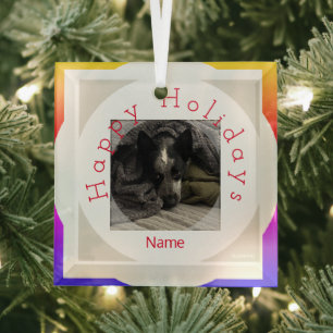 Foto ornament in glas HAMbyWG